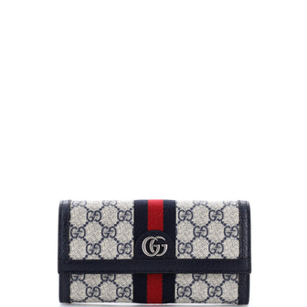 Gucci Ophidia Continental Wallet GG Coated Canvas