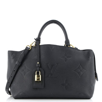 Louis Vuitton Petit Palais Handbag Monogram Empreinte Giant