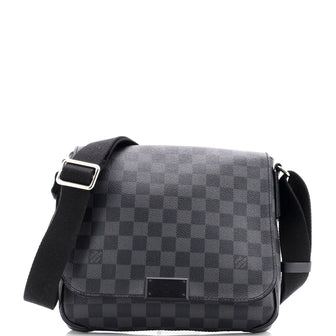 Louis Vuitton District Messenger Bag Damier Graphite PM