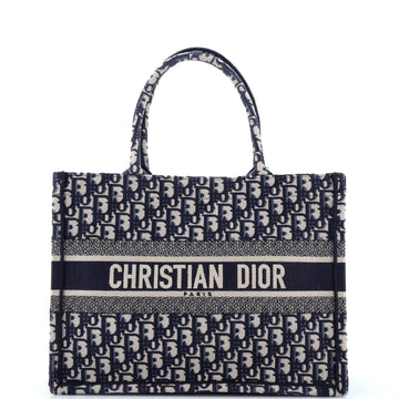Christian Dior Book Tote Oblique Canvas Medium