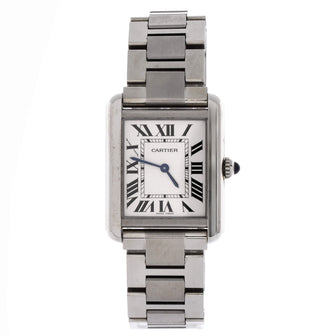 Cartier Tank Francaise Quartz Watch Stainless Steel 25