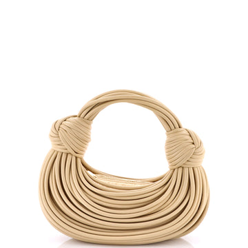 Bottega Veneta Double Knot Hobo Tubular Leather Mini