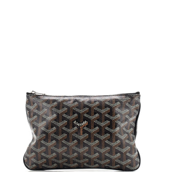Goyard Senat Zip Pouch Coated Canvas PM