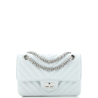 Chanel Reissue 2.55 Flap Bag Chevron Aged Calfskin Mini