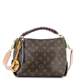 Louis Vuitton Braided Handle Beaubourg Hobo Monogram Canvas Mini