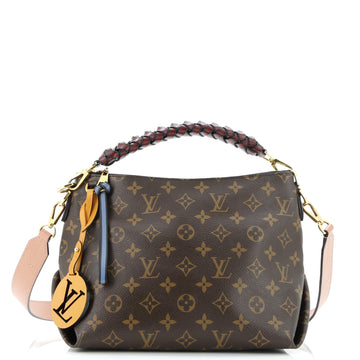 Louis Vuitton Braided Handle Beaubourg Hobo Monogram Canvas Mini
