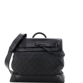Louis Vuitton Steamer Bag Monogram Taurillon Leather PM