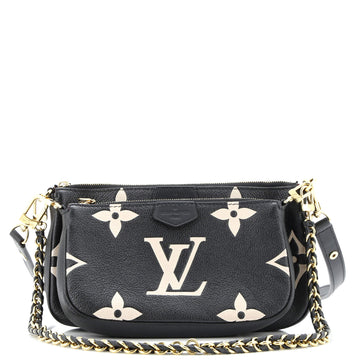 Louis Vuitton Multi Pochette Accessoires Bicolor Monogram Empreinte Giant