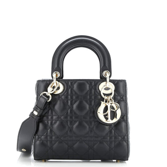 Christian Dior My Lady Dior Bag Cannage Quilted Leather