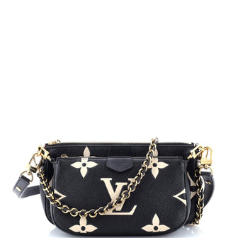 Louis Vuitton Multi Pochette Accessoires Bicolor Monogram Empreinte Giant
