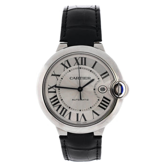 Cartier Ballon Bleu de Cartier Automatic Watch Stainless Steel and Alligator 42