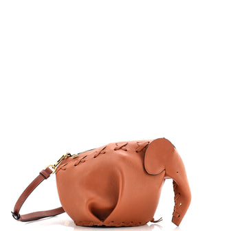 Loewe Elephant Crossbody Bag Leather Mini