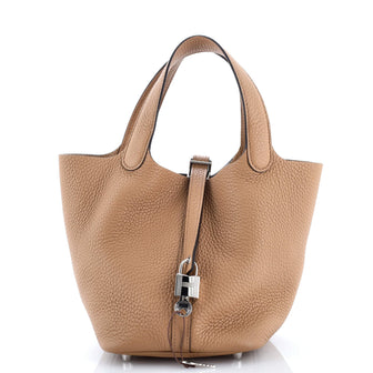 Hermes Picotin Lock Bag Clemence PM