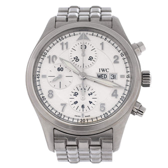 IWC Schaffhausen Pilot Chronograph Automatic Watch Stainless Steel 43