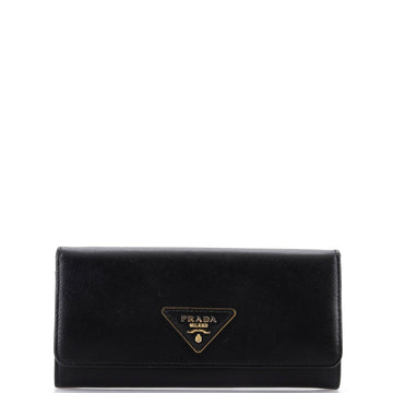Prada Robot Flap Wallet Saffiano Leather Long