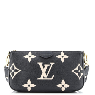 Louis Vuitton Multi Pochette Accessoires Bicolor Monogram Empreinte Giant