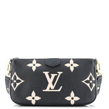 Louis Vuitton Multi Pochette Accessoires Bicolor Monogram Empreinte Giant