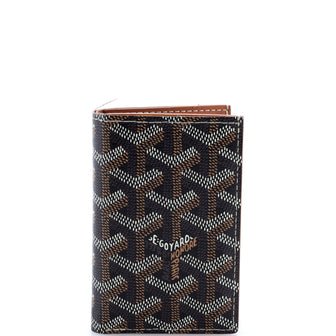 Goyard Saint Pierre Card Case Coated Canvas