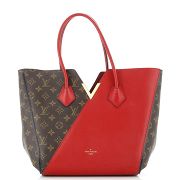 Louis Vuitton Kimono Handbag Monogram Canvas and Leather MM