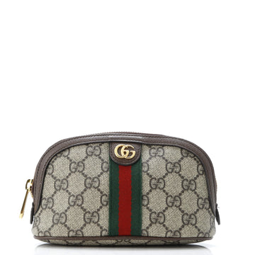 Gucci Ophidia Cosmetic Case GG Coated Canvas Medium