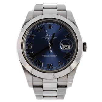 Rolex Oyster Perpetual Datejust II Automatic Watch Stainless Steel 41