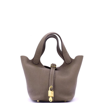 Hermes Picotin Lock Bag Clemence PM