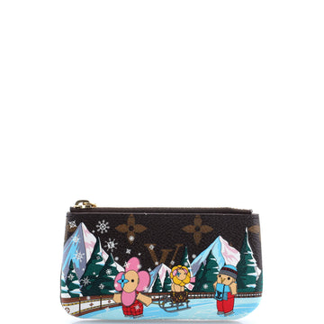 Louis Vuitton Key Pouch Limited Edition Vivienne Xmas Monogram Canvas