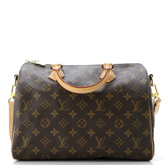 Louis Vuitton Speedy Bandouliere Bag Monogram Canvas 30