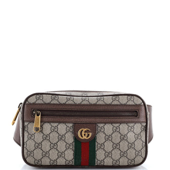 Gucci Ophidia Belt Bag GG Coated Canvas Medium