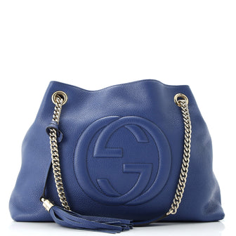 Gucci Soho Chain Strap Shoulder Bag Leather Medium