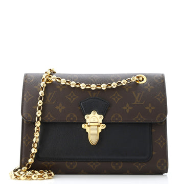 Louis Vuitton Victoire Handbag Monogram Canvas and Leather