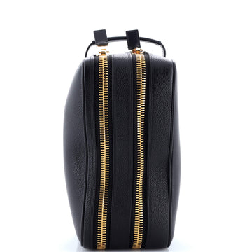 Tom Ford Double Zip Toiletry Bag Leather