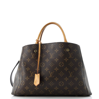 Louis Vuitton Montaigne Handbag Monogram Canvas MM