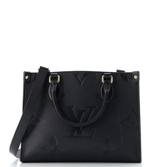 Louis Vuitton OnTheGo Tote Monogram Empreinte Giant PM