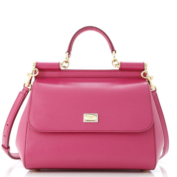 Dolce & Gabbana Miss Sicily Bag Leather Medium