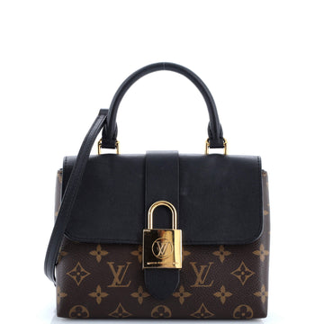 Louis Vuitton Locky Handbag Monogram Canvas with Leather BB