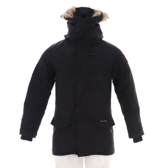 Canada Goose Men's Langford Parka Polyester Blend with Down and Fur
