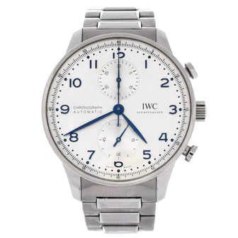 IWC Schaffhausen Portugieser Chronograph Automatic Watch Stainless Steel 41