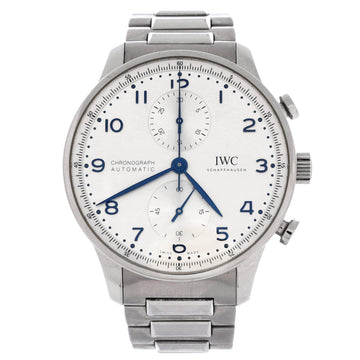 IWC Schaffhausen Portugieser Chronograph Automatic Watch Stainless Steel 41