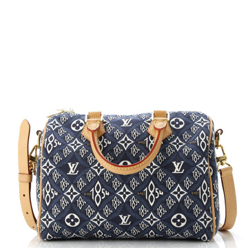 Louis Vuitton Speedy Bandouliere Bag Limited Edition Since 1854 Monogram Jacquard 25