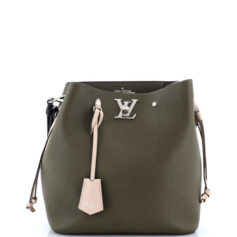Louis Vuitton Lockme Bucket Bag Leather