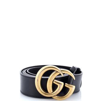 Gucci GG Marmont Belt Leather Wide