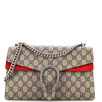 Gucci Dionysus Bag GG Coated Canvas and Leather Small