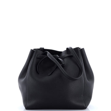 Celine Phantom Tie Cabas Tote Leather Small