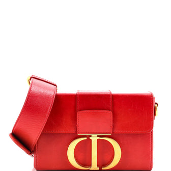 Christian Dior 30 Montaigne Box Bag Leather