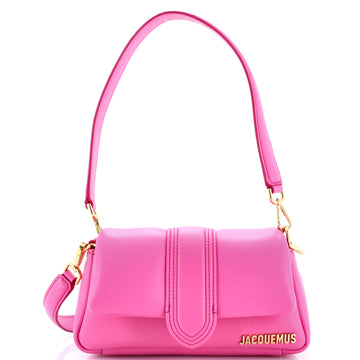 Jacquemus Le Bambinou Flap Shoulder Bag Padded Leather