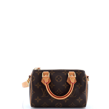Louis Vuitton Speedy Bandouliere NM Bag Monogram Canvas Nano