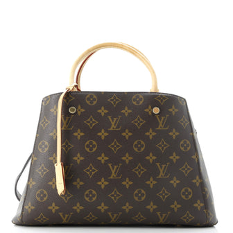 Louis Vuitton Montaigne Handbag Monogram Canvas MM