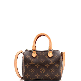 Louis Vuitton Speedy Bandouliere Bag Monogram Canvas Nano