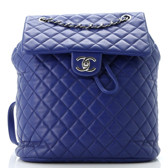 Chanel Urban Spirit Backpack Quilted Lambskin Large